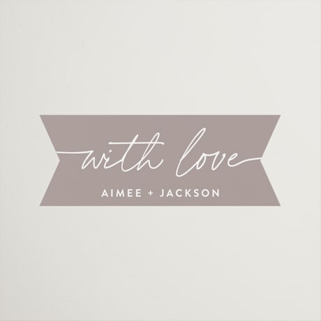 Rehearsal Dinner Favor Stickers