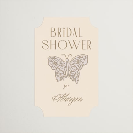 Bridal Shower Favor Stickers