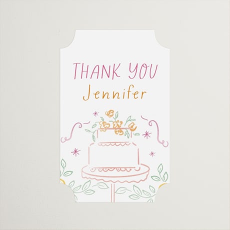 Bridal Shower Favor Stickers