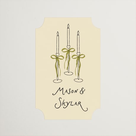 Rehearsal Dinner Favor Stickers