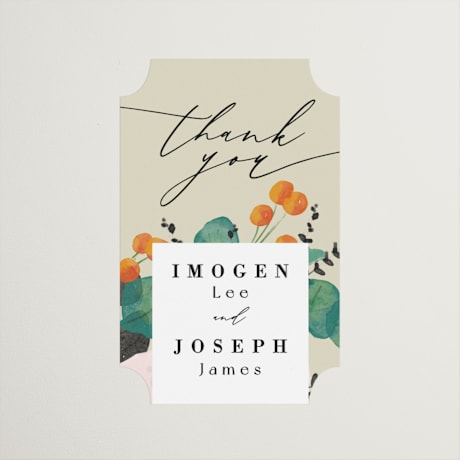 Wedding Favor Stickers