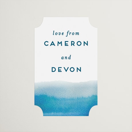 Wedding Favor Stickers