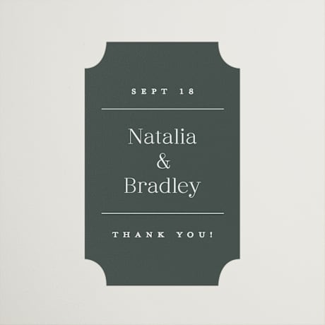 Wedding Favor Stickers