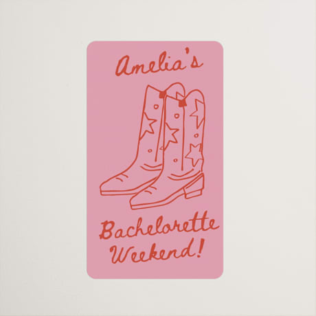 Bachelorette Party Favor Stickers