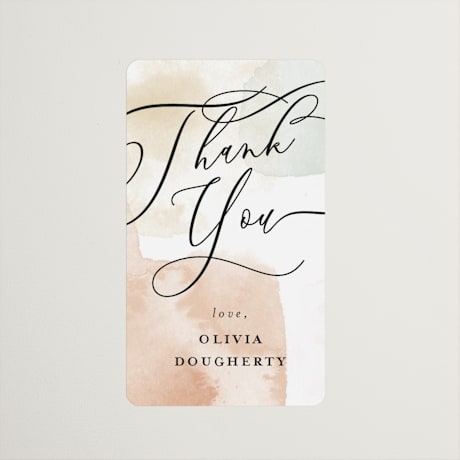 Bridal Shower Favor Stickers