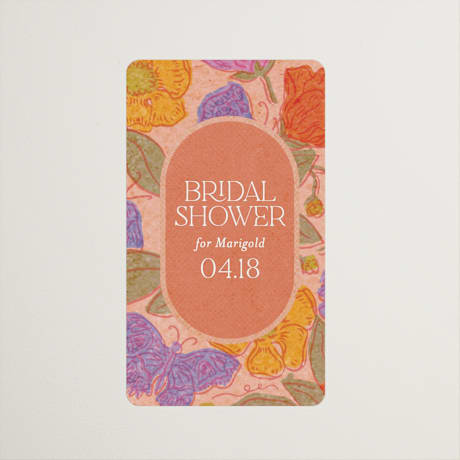 Bridal Shower Favor Stickers