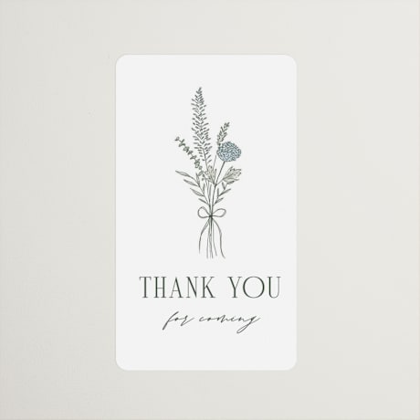 Bridal Shower Favor Stickers