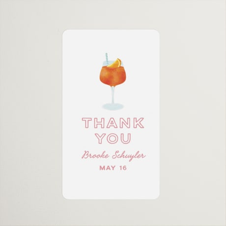 Bridal Shower Favor Stickers