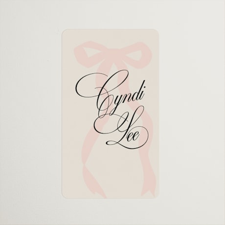 Bridal Shower Favor Stickers