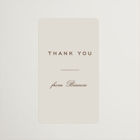 Bridal Shower Favor Stickers