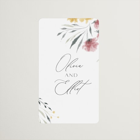 Engagement Party Favor Stickers