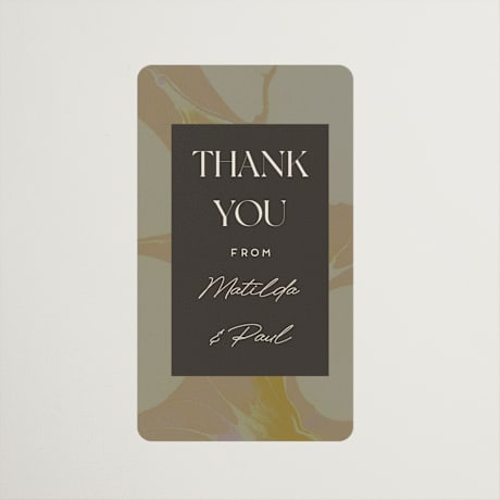 Engagement Party Favor Stickers