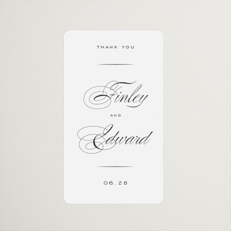 Wedding Favor Stickers