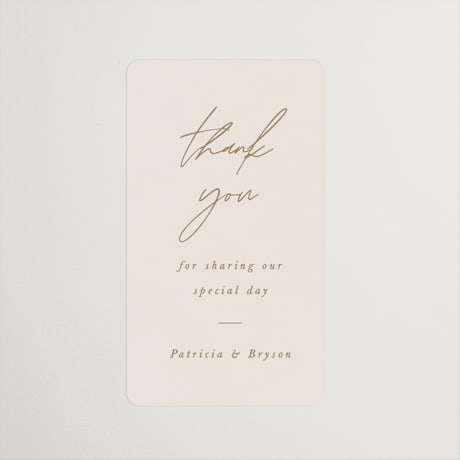 Wedding Favor Stickers