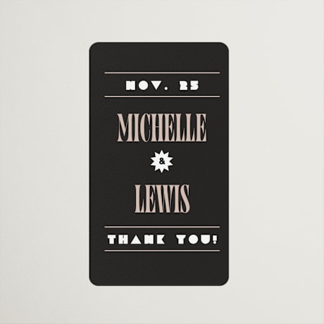 Wedding Favor Stickers