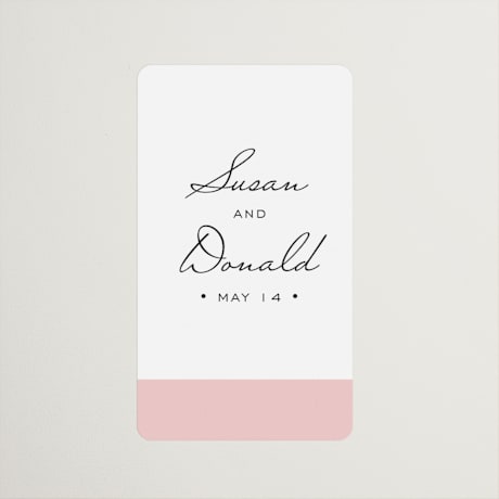 Wedding Favor Stickers
