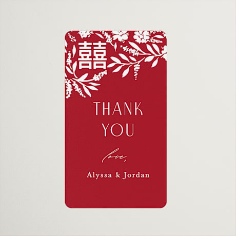 Wedding Favor Stickers