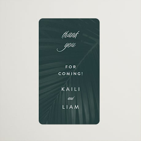 Wedding Favor Stickers