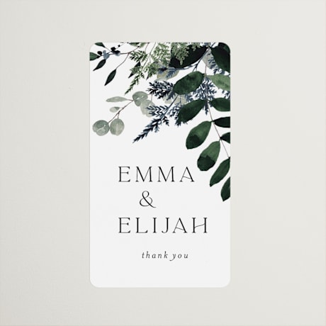 Wedding Favor Stickers