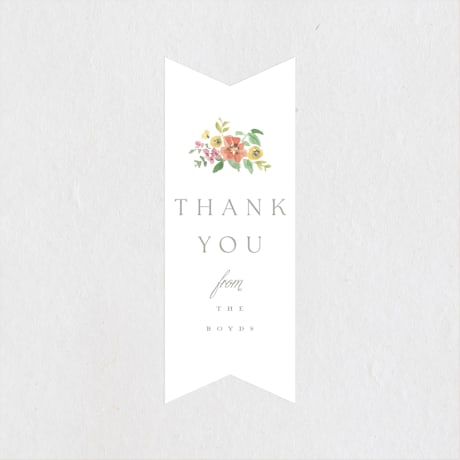 Wedding Favor Stickers