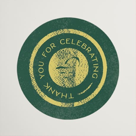 Engagement Party Favor Stickers