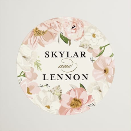 Wedding Favor Stickers