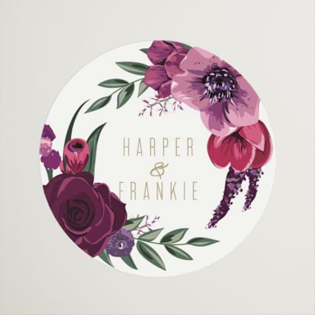 Wedding Favor Stickers