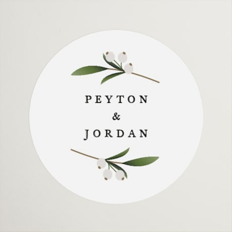 Wedding Favor Stickers