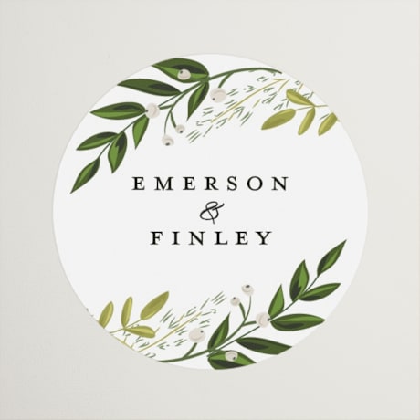 Wedding Favor Stickers