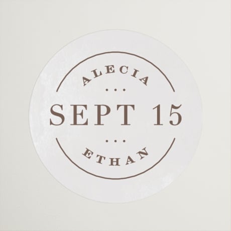 Wedding Favor Stickers