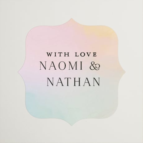 Wedding Favor Stickers