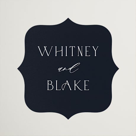 Rehearsal Dinner Favor Stickers