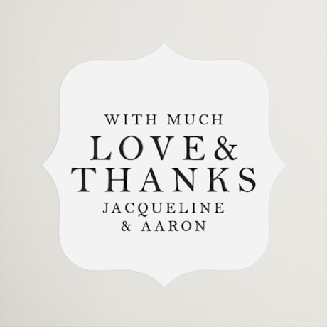 Wedding Favor Stickers