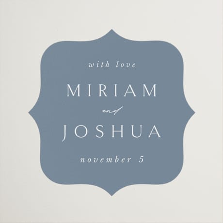 Wedding Favor Stickers