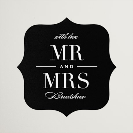 Wedding Favor Stickers