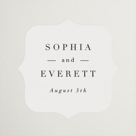 Wedding Favor Stickers