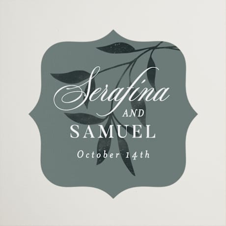 Wedding Favor Stickers