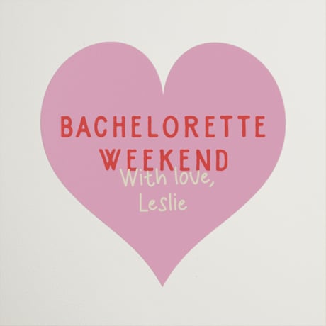Bachelorette Party Favor Stickers