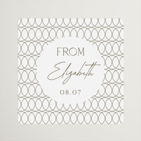 Bridal Shower Favor Stickers