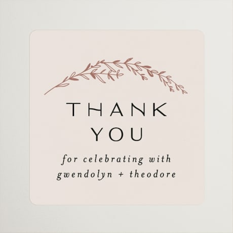 Bridal Shower Favor Stickers