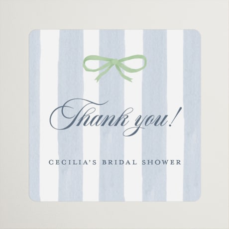 Bridal Shower Favor Stickers