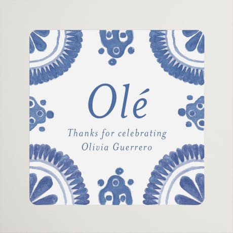 Bridal Shower Favor Stickers