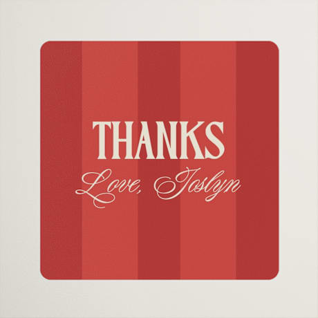 Bridal Shower Favor Stickers