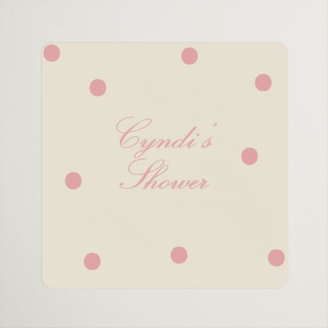 Bridal Shower Favor Stickers