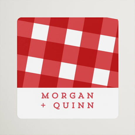 Engagement Party Favor Stickers