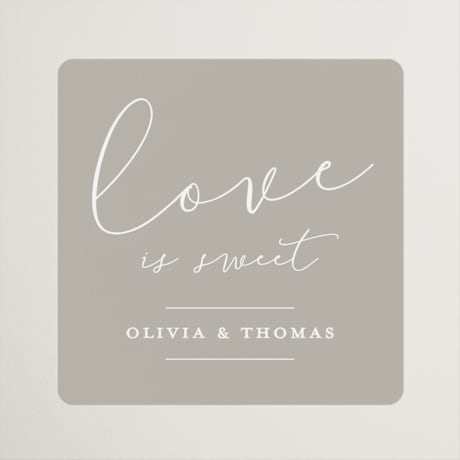 Engagement Party Favor Stickers