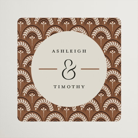 Engagement Party Favor Stickers