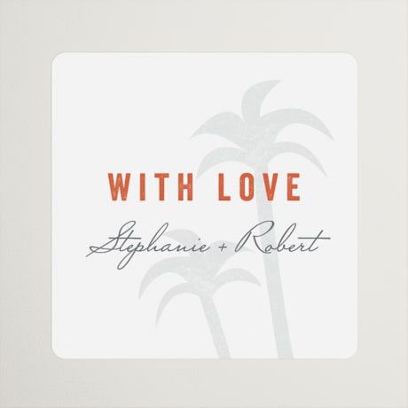 Wedding Favor Stickers