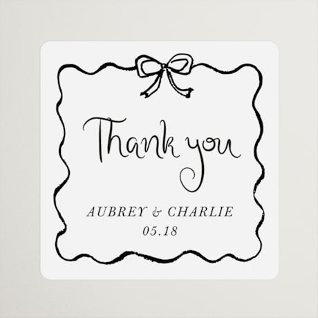 Wedding Favor Stickers