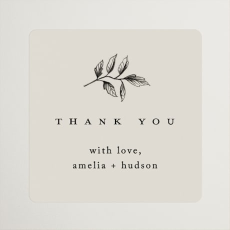 Wedding Favor Stickers